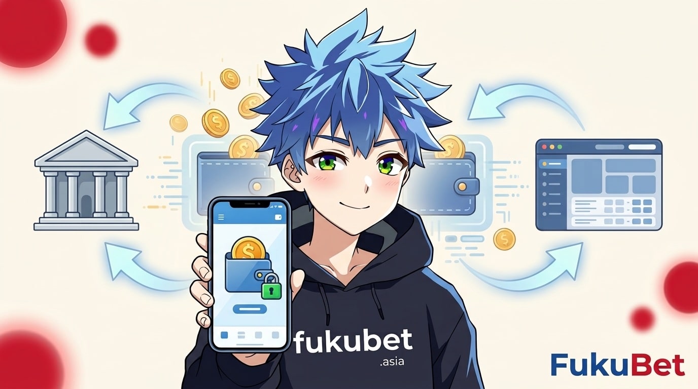 エコペイズ(Payz)でブックメーカーに入金・出金する仕組みを説明するフクちゃん