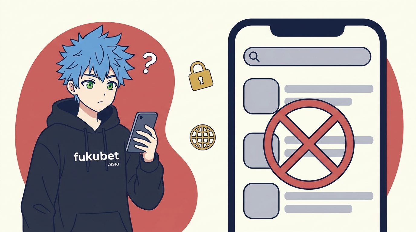 App StoreとGoogle Playの賭けアプリのルールを説明するフクちゃん