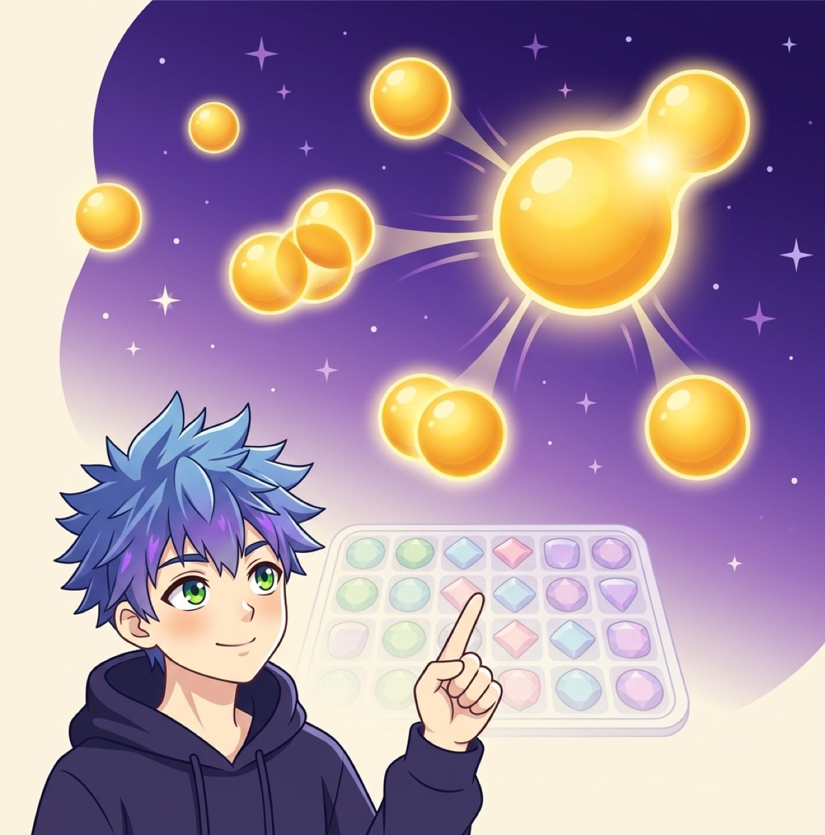 マルチプライヤーが合算される仕組みのイメージ