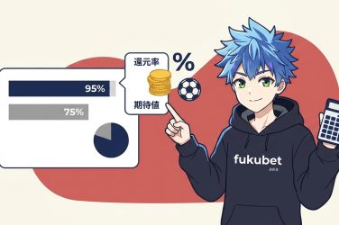 ブックメーカーの還元率と期待値を計算して解説するフクちゃん