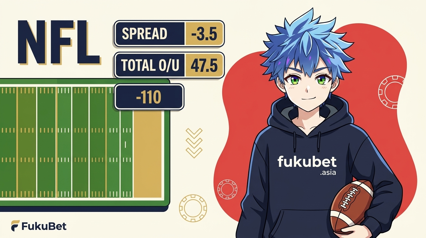 NFLベッティング入門｜順位・プレーオフの仕組みと「−110」の読み方