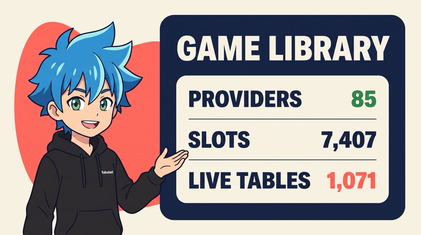 Tedbetのゲームライブラリ:プロバイダ85社、スロット7,407本、ライブテーブル1,071本