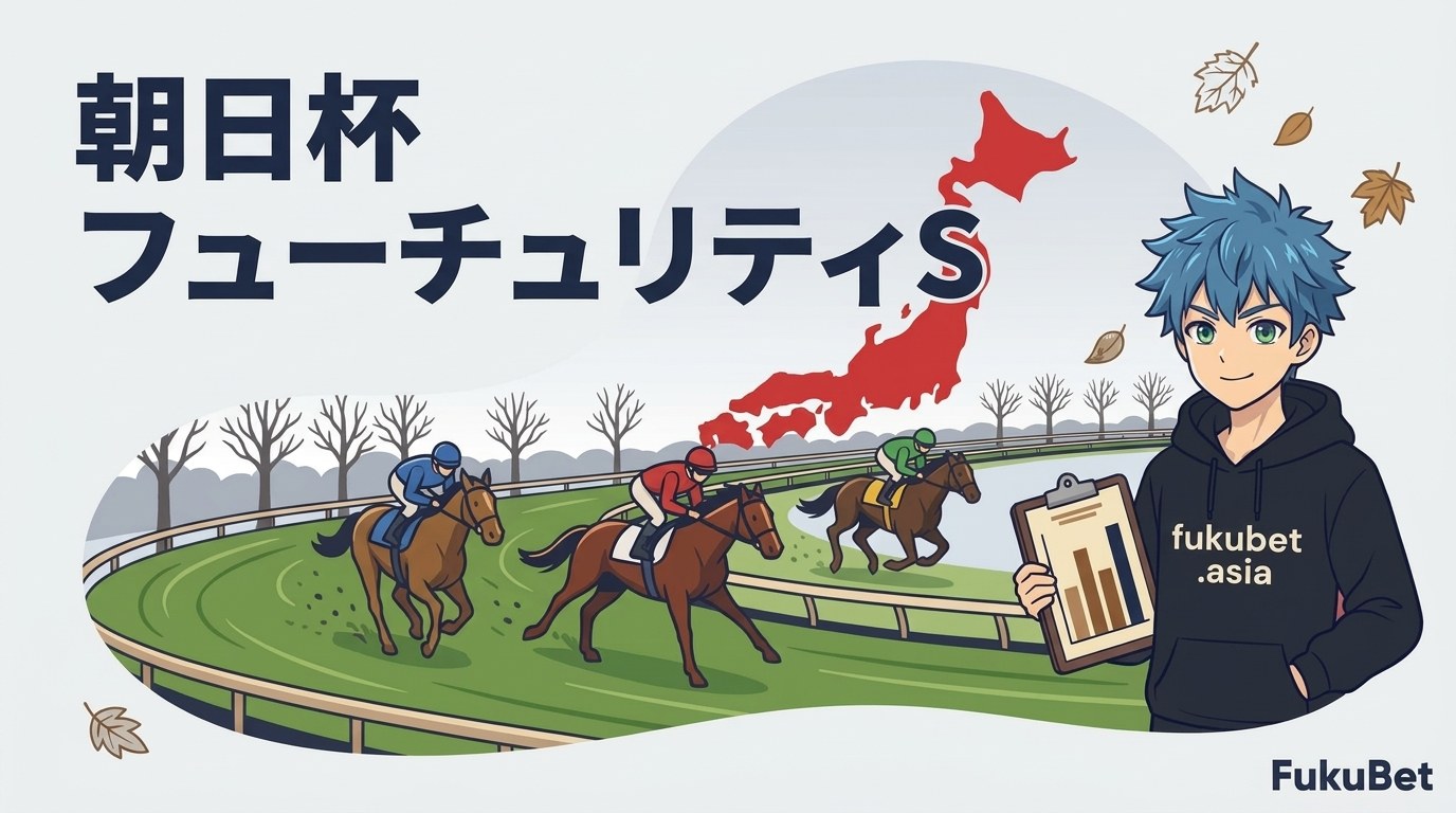 朝日杯フューチュリティステークスを数字で読む｜1・2枠が20回で10勝、頭数どおりなら4.7勝