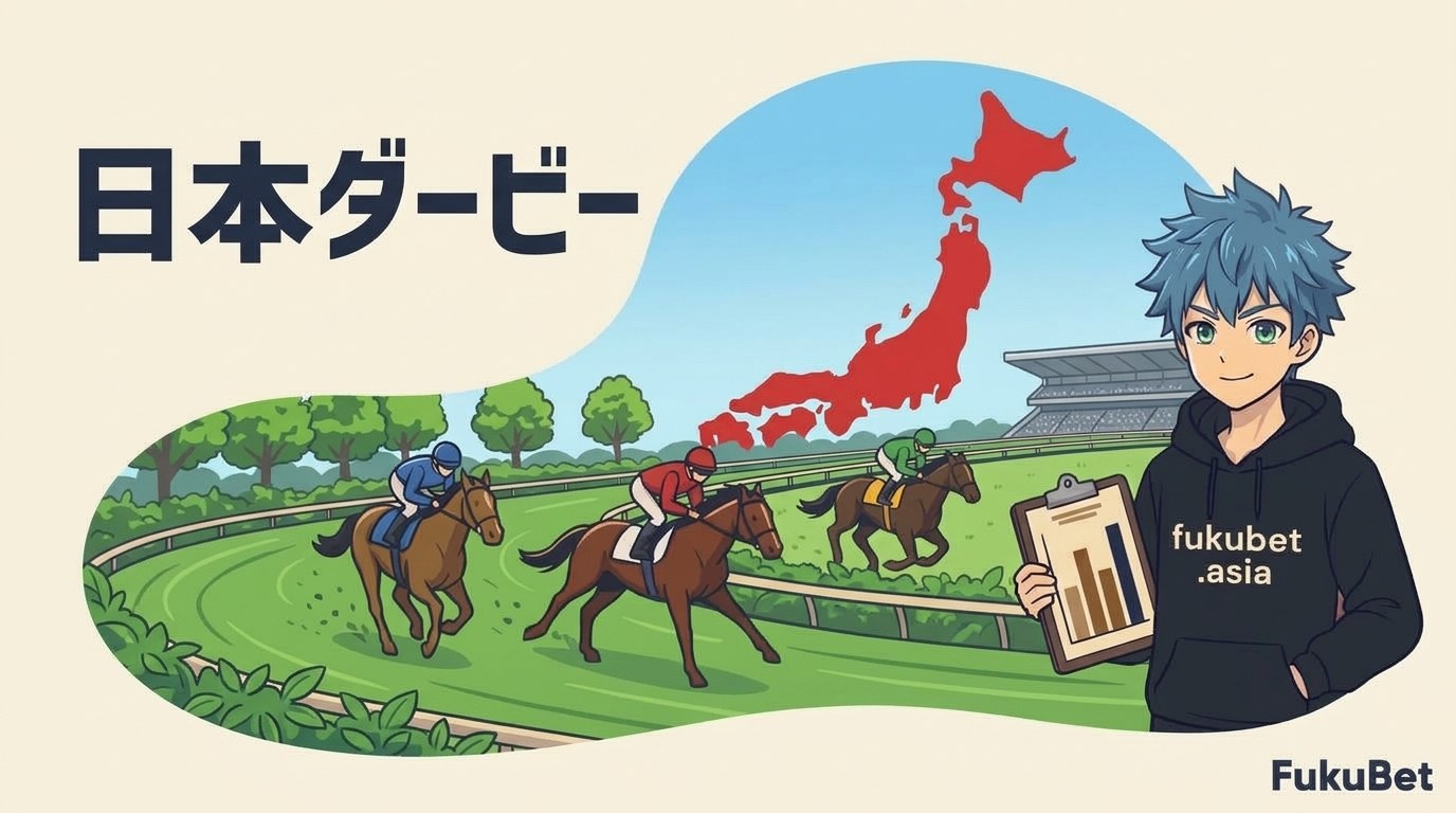 日本ダービーを数字で読む｜「1番ゲートが勝つ」は20回で5勝、ただし半分は人気で説明がつく