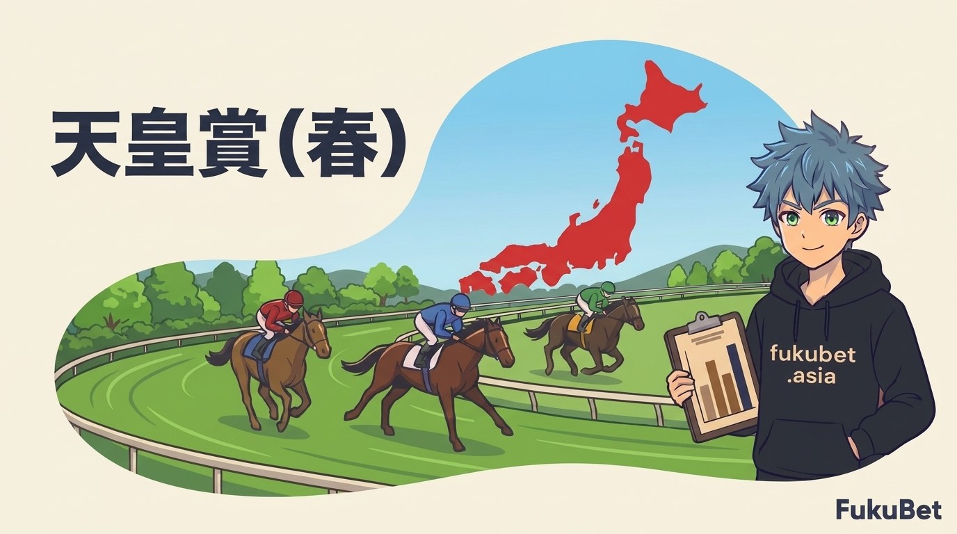 天皇賞（春）を数字で読む｜1枠が20回で7勝、4コーナー10番手以下からは1勝だけ