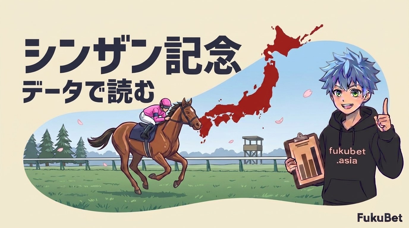 シンザン記念を数字で読む｜ここを走った牝馬が桜花賞で12頭5勝、1番人気は20回で4勝