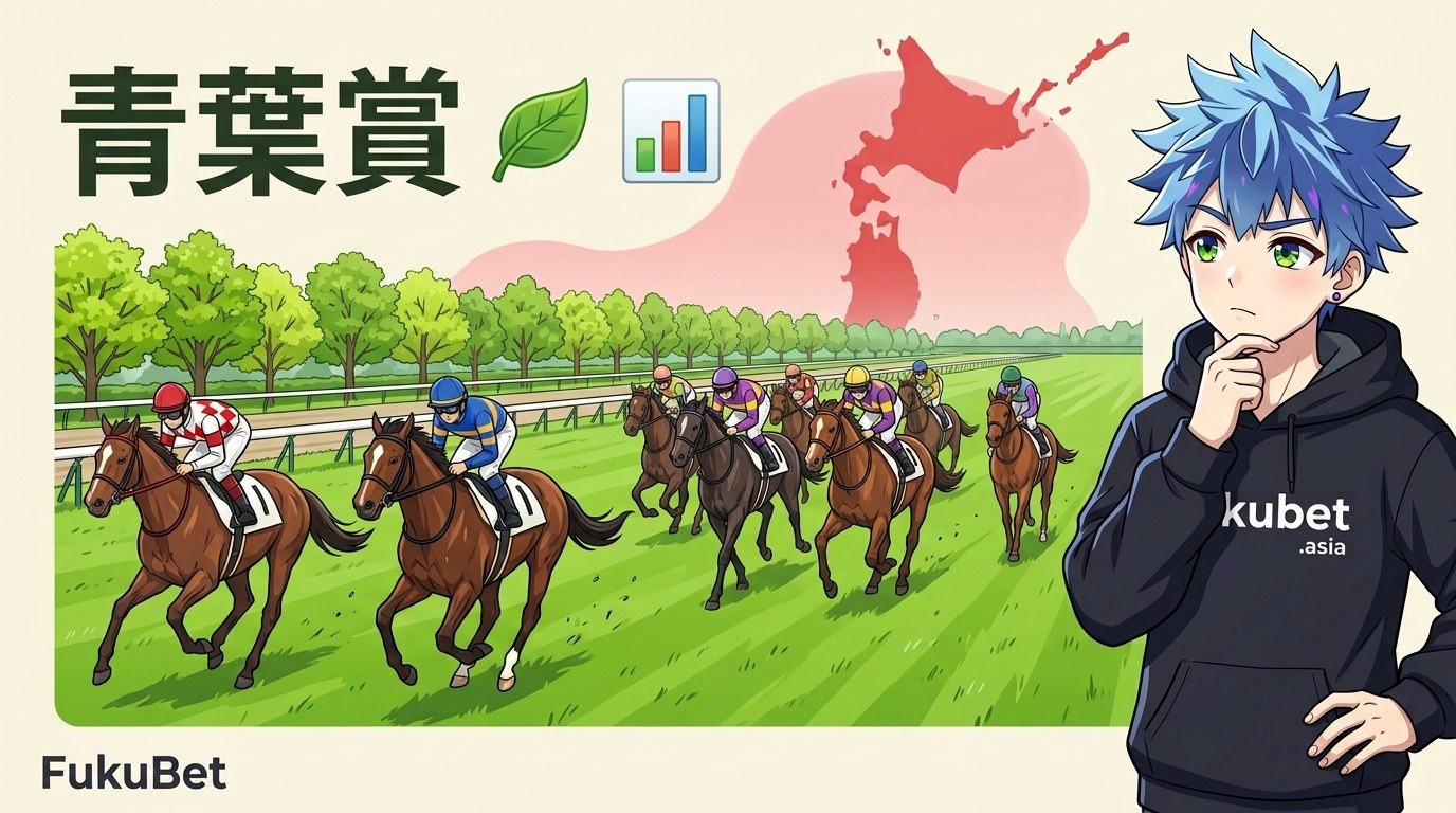 青葉賞を数字で読む｜ダービーに出た47頭は0勝、4コーナー3番手以内の3着以内は20回で3回